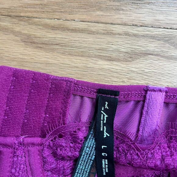 Urban Outfitters Out From Under Modern Love Corset in purple size large - Picture 3 of 7